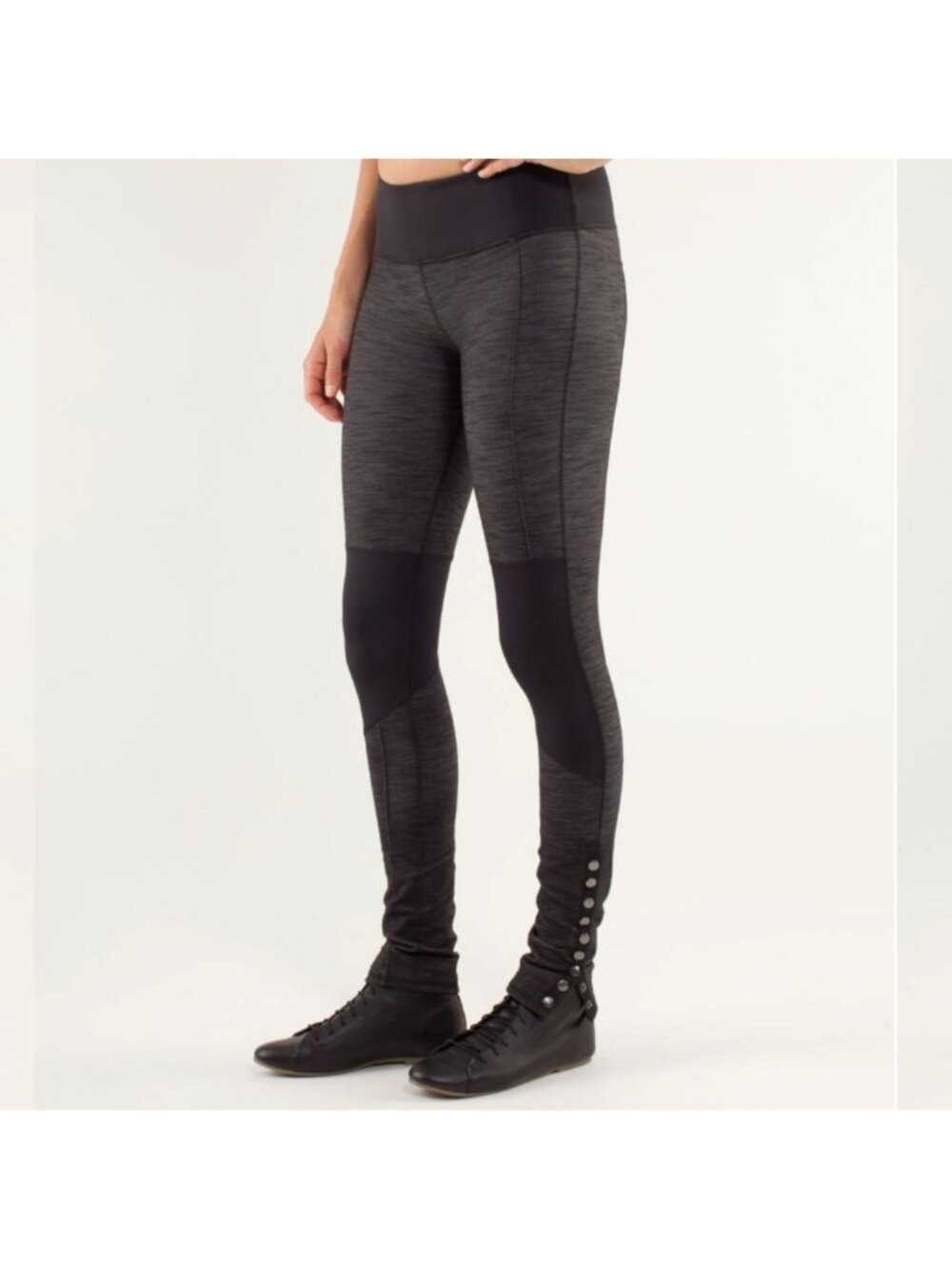 Lululemon Cross Town Pant Black Slub Denim / Black